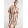 Refined Department gilet met dierenprint bruin
