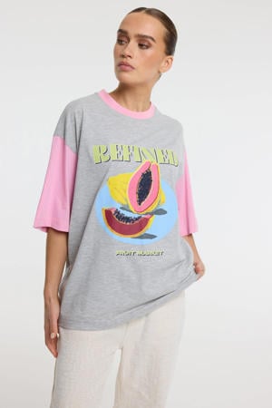 T-shirt grijs melange