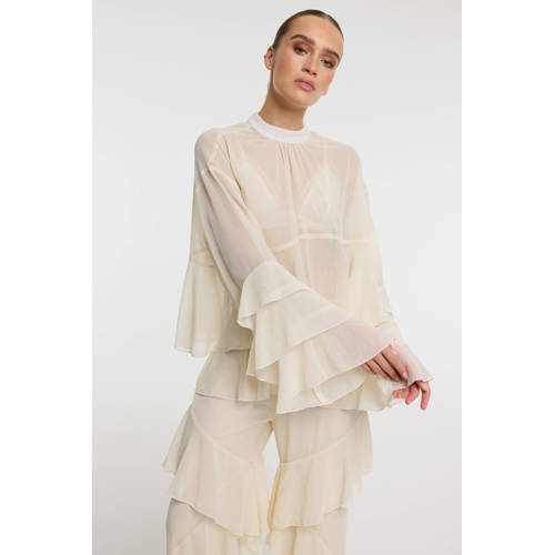 Refined Department top ecru afbeelding
