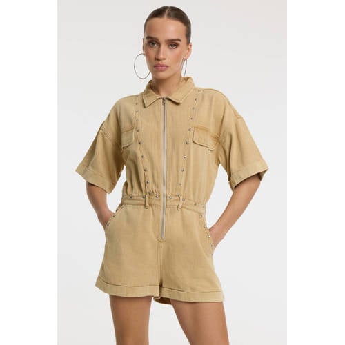 Refined Department playsuit camel afbeelding
