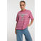 Refined Department gestreepte T-shirt roze