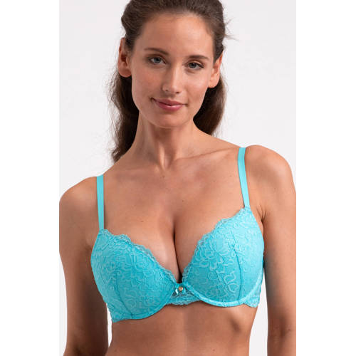 Sam Friday voorgevormde push-up bh Polly turquoise afbeelding