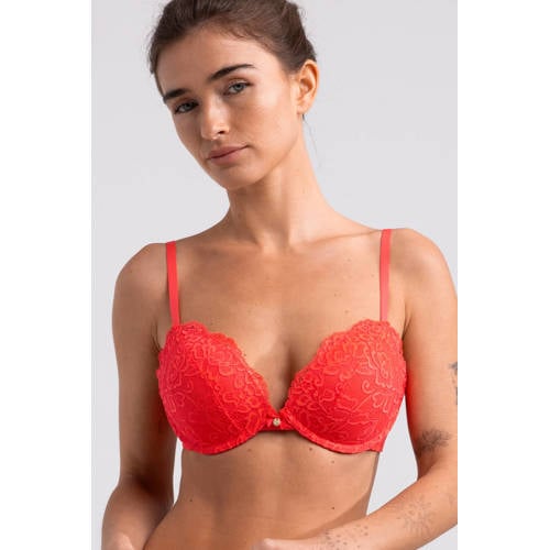 Sam Friday voorgevormde push-up bh Sasha koraalrood afbeelding