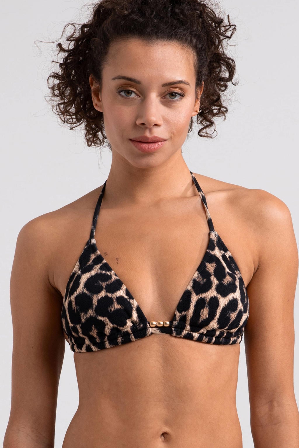 Sam Friday voorgevormde triangel bikinitop Jessie bruin