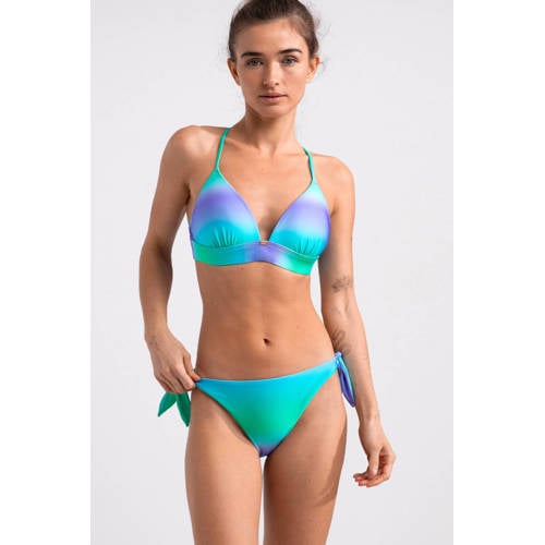 Sam Friday strik bikinibroekje Barra turquoise afbeelding