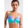 Sam Friday voorgevormde triangel bikinitop Drift turquoise