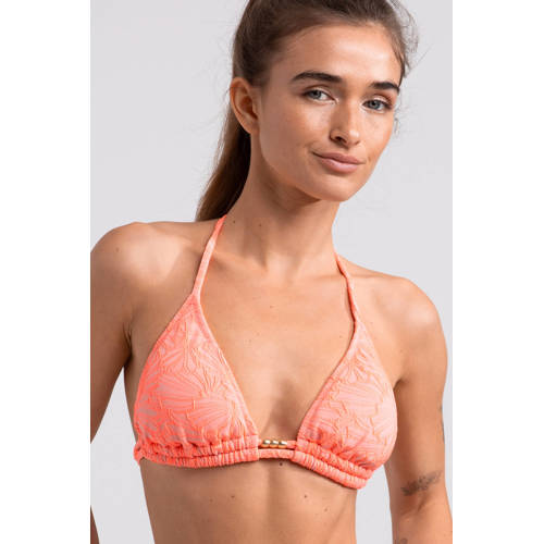 Sam Friday voorgevormde triangel bikinitop Jessie zalmroze afbeelding