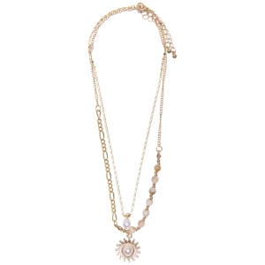 ketting ONLBINA goudkleurig