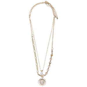 ketting ONLBINA goudkleurig