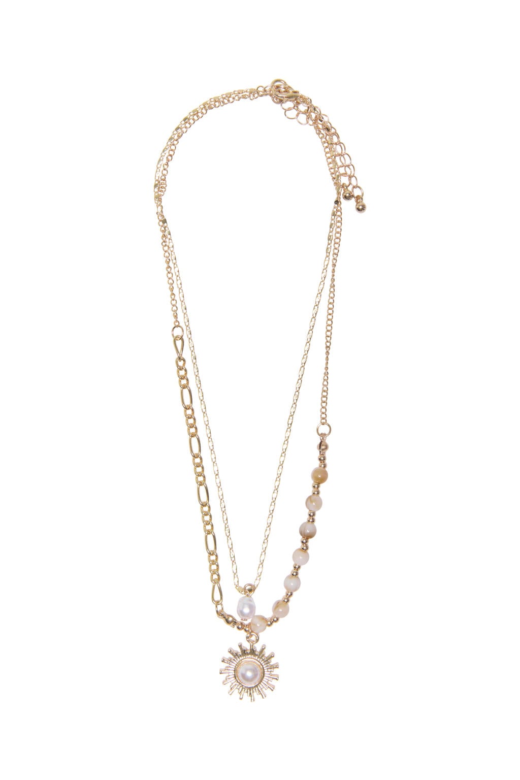 ONLY ketting ONLBINA goudkleurig