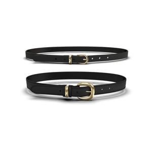 riem PCPULIETTA - set van 2 zwart
