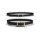 PIECES riem PCPULIETTA - set van 2 zwart