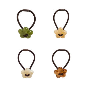 haarelastiek PCPRAVA - multi (set van 4)