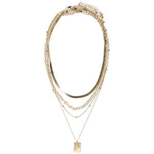 ketting PCPERNLLE - goudkleurig (set van 4)