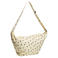 PIECES crossbody tas met stippen PCAMANDA ecru