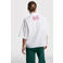 Alix the Label blouse met backprint wit