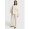 Alix the Label barrel regular waist joggingbroek crème