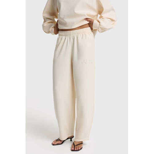 Alix the Label barrel regular waist joggingbroek crème afbeelding