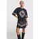 Alix the Label T-shirtjurk grijs