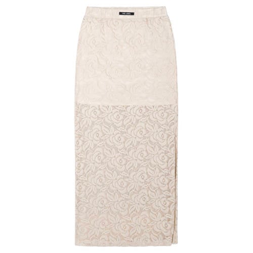 Alix the Label kanten maxi rok crème afbeelding