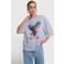 Alix the Label T-shirt lichtgrijs