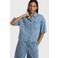 Alix the Label blouse light blue denim