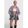Alix the Label relaxed regular waist broek zilver