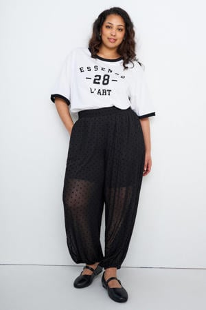 T-shirt zwart