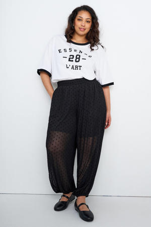 T-shirt zwart