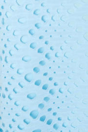 thumbnail: Blauwe dames Zizzi zomerjurk van polyester met effen, half lange mouwen en ronde hals