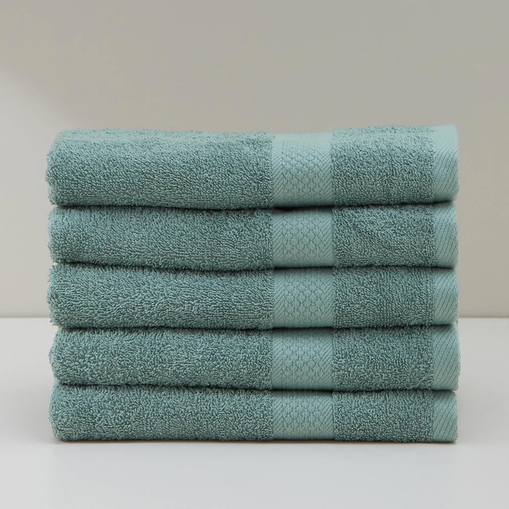 W handdoek basic (set van 5) (100x50 cm)