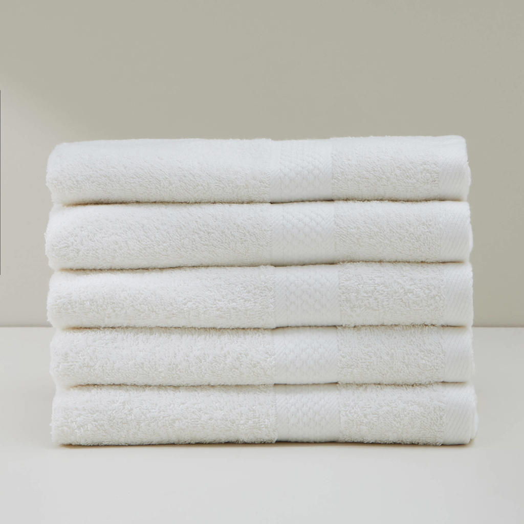W handdoek basic (set van 5) (100x50 cm)