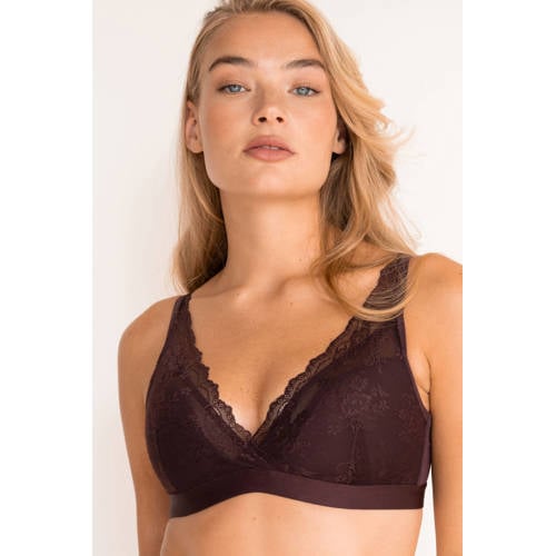Sam Friday voorgevormde bralette Ivy donkerrood afbeelding