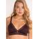 Sam Friday niet-voorgevormde bralette Lacey donkerrood