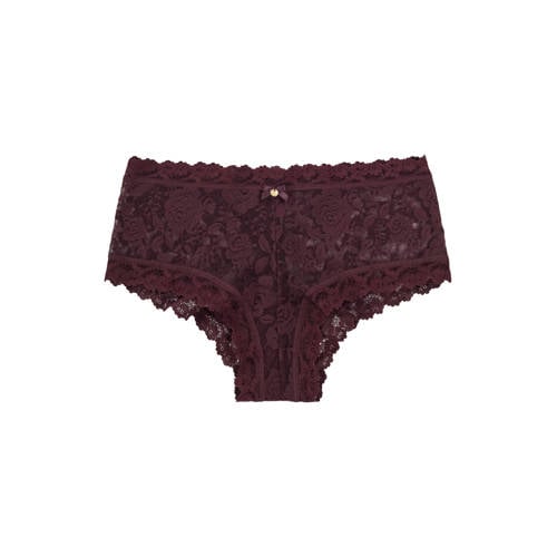 Sam Friday slip Lacey donkerrood afbeelding