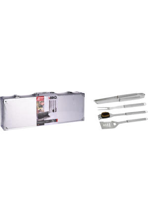 BBQ gereedschapset rvs