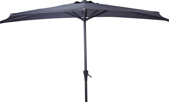 grijze stokparasols