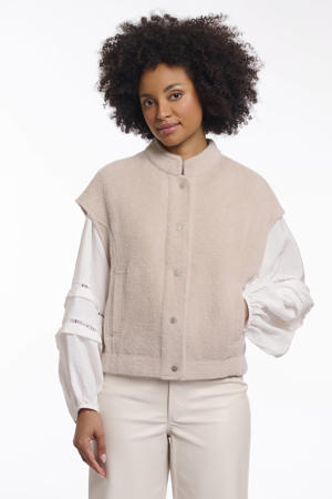 bodywarmer beige