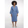 Rino & Pelle A-lijn jurk medium blue denim