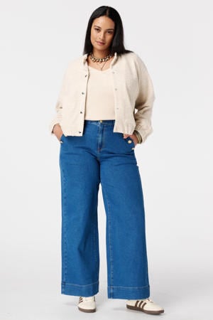 jasje met lurex ecru