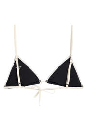 thumbnail: America Today voorgevormde triangel bikinitop Amber zwart/wit