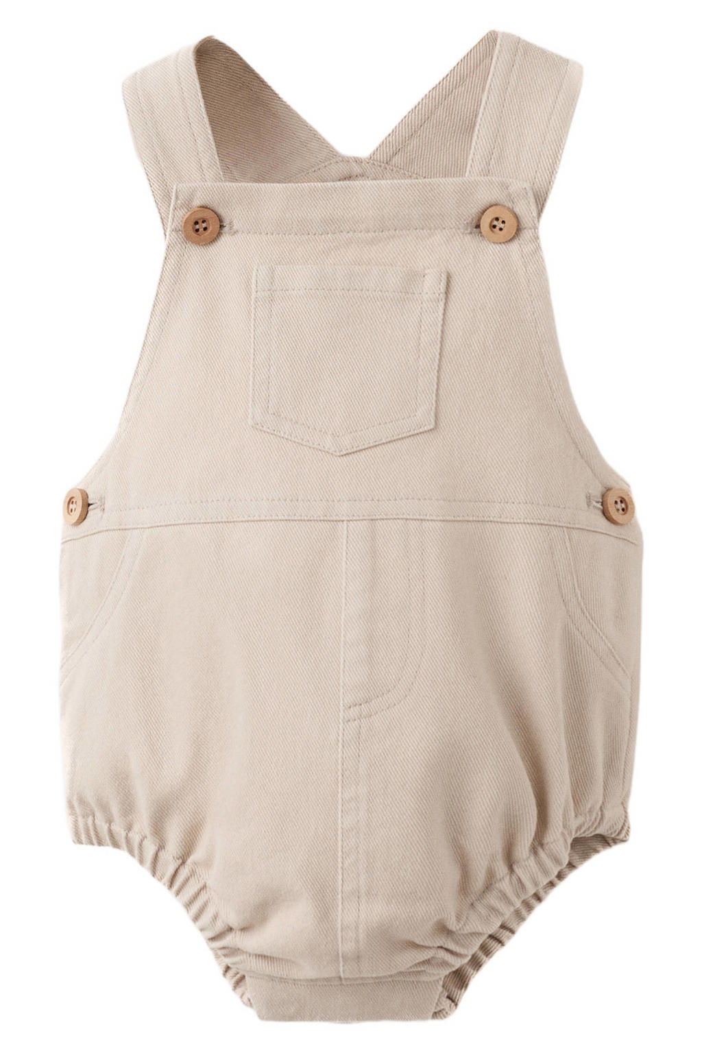 Mango Kids tuinbroek beige