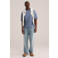WE Fashion boxy T-shirt blauw