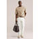 WE Fashion boxy T-shirt beige