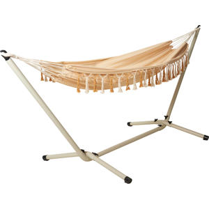 hangmat met metalen standaard
