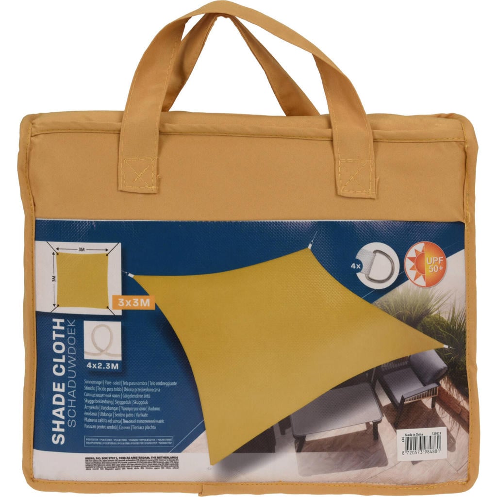 Pro Garden schaduwdoek vierkant (300 cm)