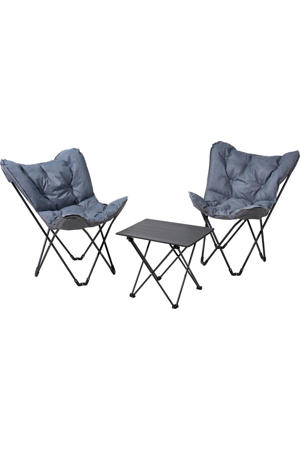 campingset (2 stoelen 1 tafel)
