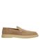 Poelman Mason suède loafers taupe