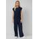 s.Oliver casual broek donkerblauw