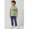 s.Oliver T-shirt lichtgroen met pailletten